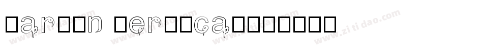 Markon Vertical字体转换
